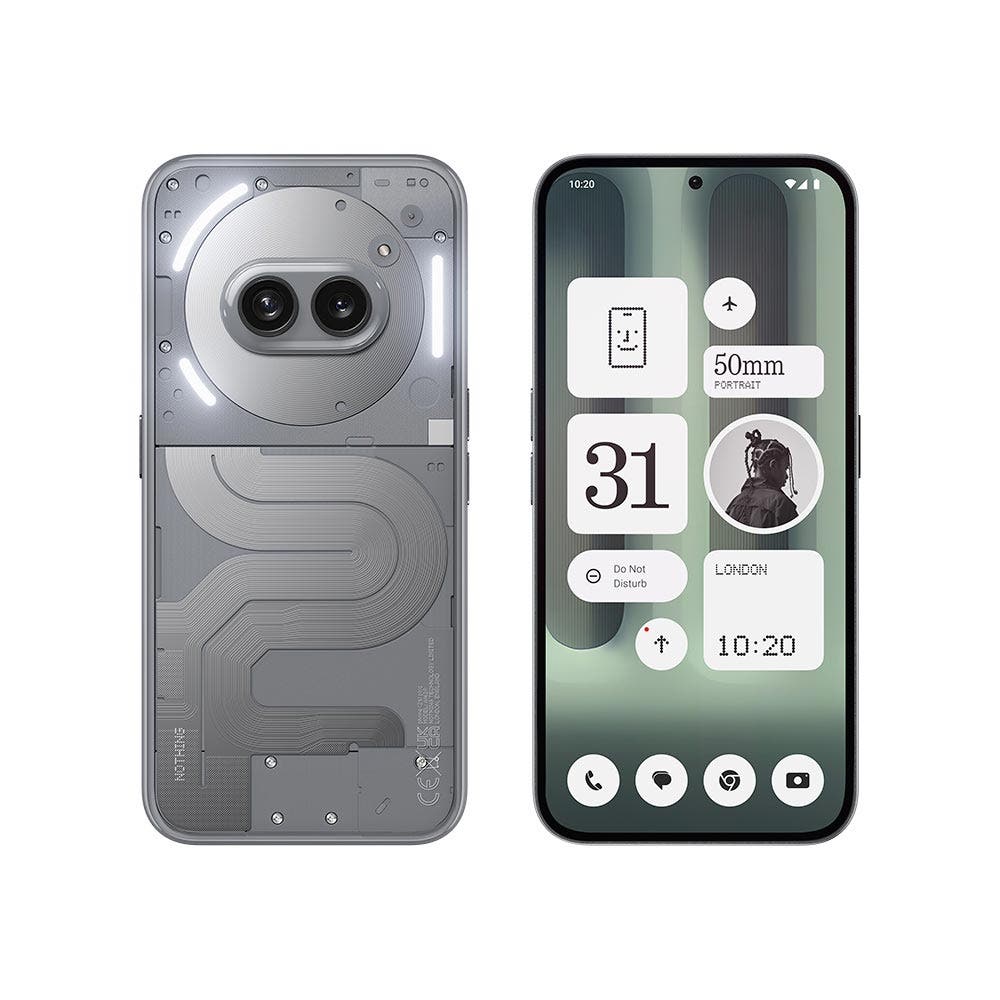 Nothing Phone (2A) Plus 5G Smartphone, 256GBMobilesThe Nothing Phone (2A) Plus 5G in Grey offers a powerful experience with its MediaTek Dimensity 7350 Pro processor built on a 4 nm Gen 2 process, delivering up to 10% faster performance and 30% improved g